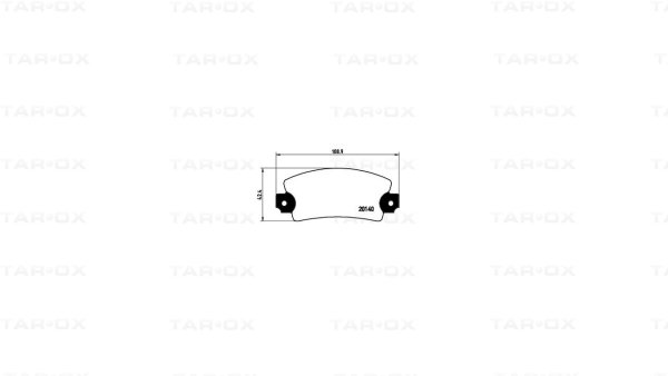 Tarox Bremsbeläge Vorderachse passend für Fiat Ritmo (Strada) 2.0 Abarth
