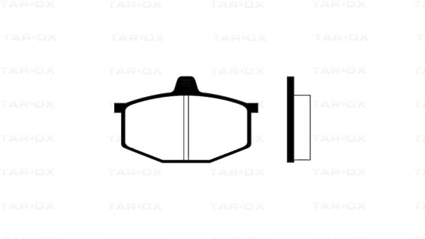 Tarox Bremsbeläge Vorderachse passend für Renault 4, Renault 5 & Renault 6