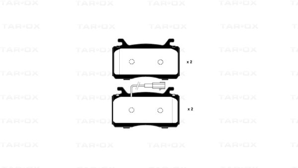 Tarox Bremsbeläge Vorderachse passend für Alfa Romeo Stelvio (949)