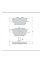 Tarox Bremsbeläge Vorderachse passend für...