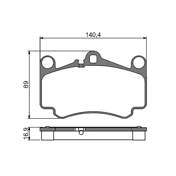 Tarox Bremsbeläge Vorderachse passend für Porsche 911 (996) & Porsche 911 (997)