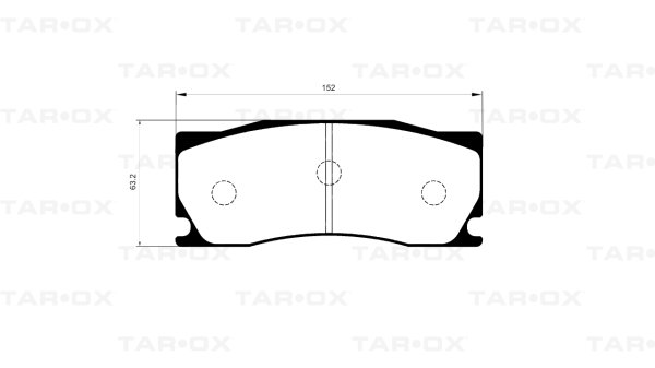 Tarox Bremsbeläge Vorderachse passend für Jaguar XK (X150)