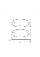 Tarox Bremsbeläge Vorderachse passend für...