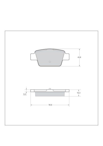 Tarox Bremsbeläge Hinterachse passend für Alfa Romeo MiTo, Fiat Bravo, Fiat Multipla, Fiat Stilo, Lancia Delta III