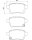 Tarox Bremsbeläge Hinterachse passend für Fiat 500 L, Opel Astra J, Opel Corsa E, Vauxhall Corsa Mk4 €