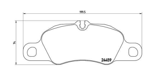 Tarox Bremsbeläge Vorderachse passend für Porsche 718 Boxster (982) & Porsche 718 Cayman (982)