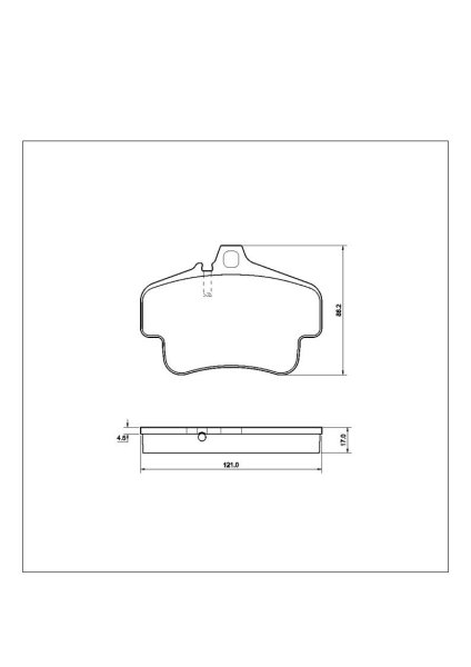 Tarox Bremsbeläge Vorderachse passend für Porsche 911 (996) & Porsche 911 (997)