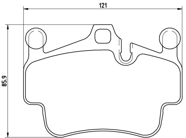 Tarox Bremsbeläge Vorderachse passend für Porsche Cayman (987) 3.4 Sport