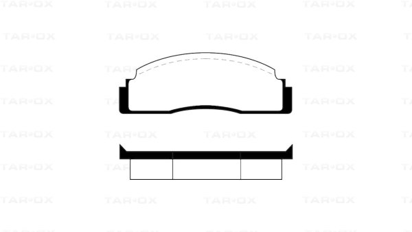 Tarox Bremsbeläge Vorderachse passend für Ford Fiesta Mk1