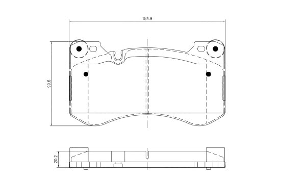 Tarox Bremsbeläge Vorderachse passend für BMW 8er (G14-G15-G16), BMW M2 (G87), BMW M3 (G80), BMW M4 (G82-G83), BMW M5 (G30,F90)(G05, F95), BMW X6 (G06,F96)