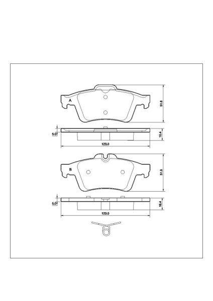 Tarox Bremsbeläge Hinterachse passend für Citroen C5, Ford C-Max, Ford Focus C-Max, Ford Focus, Jaguar S-Type , Jaguar XF, Jaguar XJ, Jaguar XK, Mazda 3, Mazda 5, Opel Signum, Opel Vectra C, Renault Laguna, Vauxhall Signum, Vauxhall Vectra