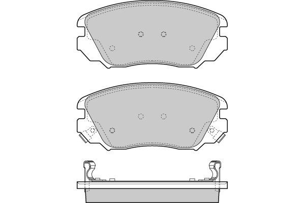 Tarox Bremsbeläge Vorderachse passend für Opel Insignia/Sport Tourer & Vauxhall Insignia/Sport Tourer