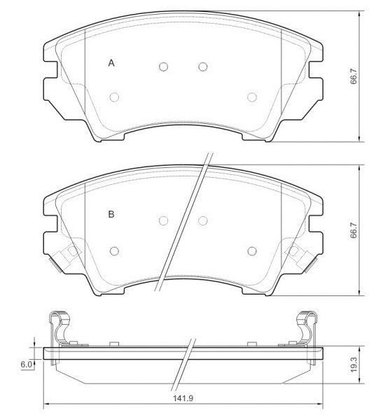 Tarox Bremsbeläge Vorderachse passend für Opel Astra J GTC, Opel Insignia/Sport Tourer & Vauxhall Astra Mk6, Vauxhall Insignia/Sport Tourer