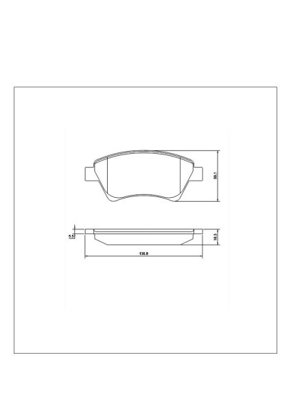 Tarox Bremsbeläge Vorderachse passend für Renault Scenic II