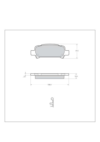 Tarox Bremsbeläge Hinterachse passend für Subaru Forester, Subaru Impreza, Subaru Legacy, Subaru Outback