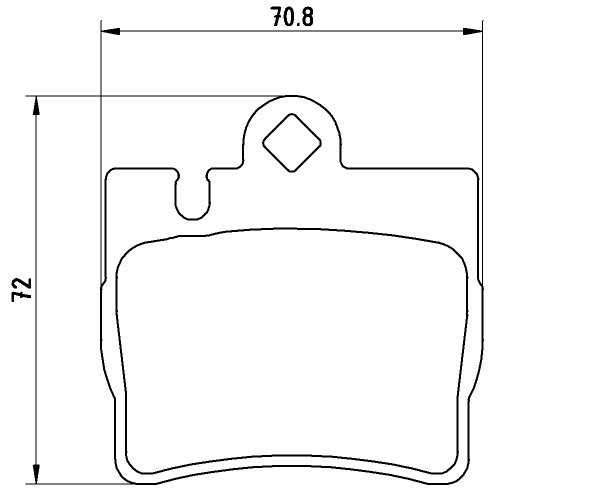 Tarox Bremsbeläge Hinterachse passend für Mercedes S-Klasse (W220)