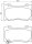 Tarox Bremsbeläge Vorderachse passend für Infiniti FX, Infiniti G, Infiniti M, Infiniti Q50, Infiniti Q60, Infiniti Q70 & Nissan 370 Z