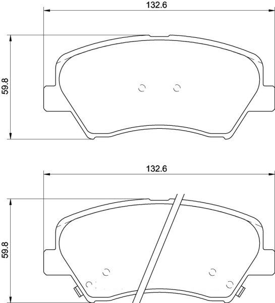 Tarox Bremsbeläge Vorderachse passend für Hyundai i30 (GD)