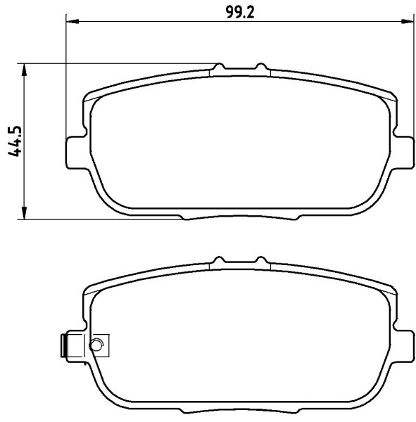 Tarox Bremsbeläge Hinterachse passend für Abarth 124 Spider, Fiat 124 Spider & Mazda MX5 Mk3/Mk4
