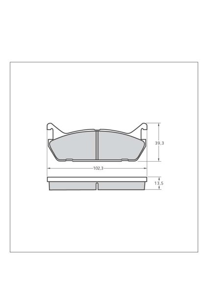 Tarox Bremsbeläge Hinterachse passend für Mazda 323, Mazda 323F, Mazda MX5 Mk1/2
