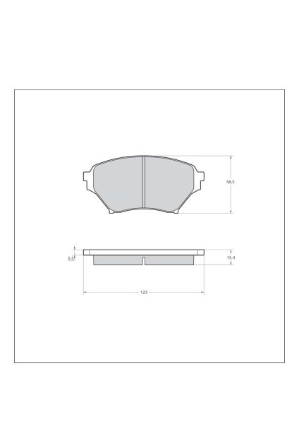 Tarox Bremsbeläge Vorderachse passend für Mazda MX5 Mk1/2
