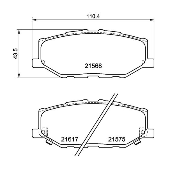 Tarox Bremsbeläge Vorderachse passend für Suzuki Jimny Mk4 (JB7)