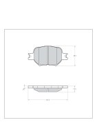 Tarox Bremsbeläge Vorderachse passend für...