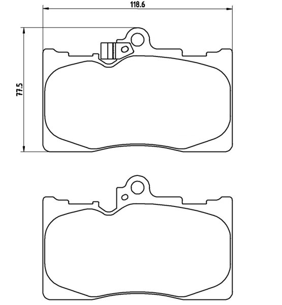 Tarox Bremsbeläge Vorderachse passend für Lexus GS Mk4, Lexus IS III, Lexus RC