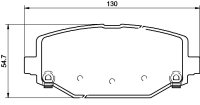 Tarox Bremsbeläge Hinterachse passend für...