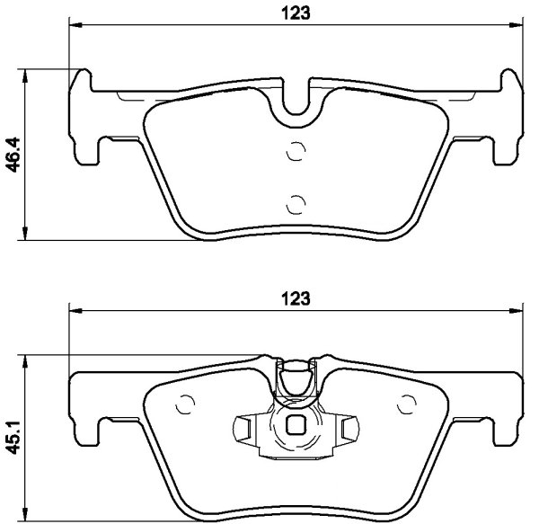 Tarox Bremsbeläge Hinterachse passend für BMW 1er (F20/F21), BMW 3er (F30/F35/F80), BMW 3er Touring (F31), BMW 4er (F32/F33/F82)