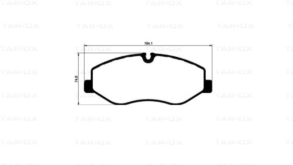 Tarox Bremsbeläge Vorderachse passend für Mercedes Vito V-Klasse (W447)