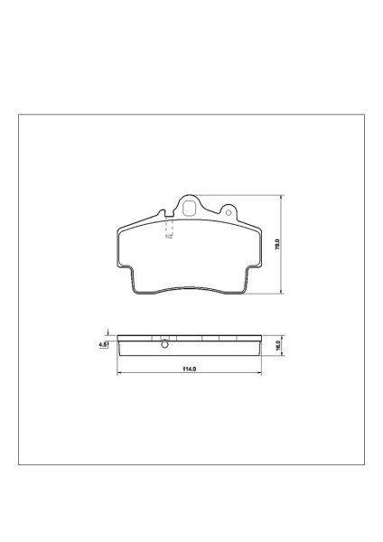 Tarox Bremsbeläge Vorderachse passend für Porsche 911 (997), Porsche Boxster (986), Porsche Boxster (987), Porsche Cayman (987)